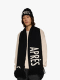 J.Lindeberg wool scarf black 160cm (British brand)