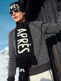 J.Lindeberg wool scarf black 160cm (British brand)