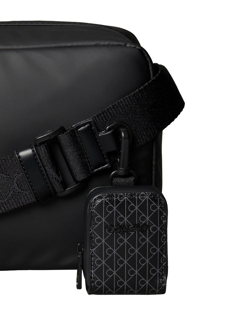 Calvin Klein puffer utility camera bag black, UK version