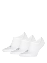 John Lewis Calvin Klein Invisible Footie Socks Pack of 3 White- Buy online at McGrocer