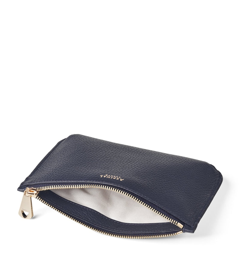 Aspinal of London medium leather Ella pouch - British product