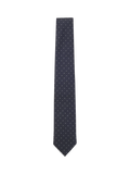 BOSS polka dot silk blend tie, UK version