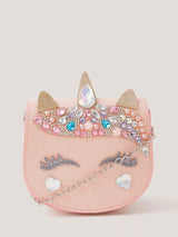 John Lewis Monsoon Kids' Embellished Unicorn Cross Body Bag- Buy online at McGrocer