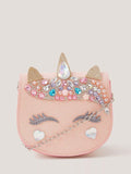Monsoon kids unicorn crossbody bag with glitter, imported from the UK
