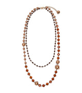 Harrods Weekend Max Mara Layered Bead Necklace- Buy online at McGrocer