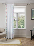 John Lewis posy embroidered voile panel 137x140cm (British brand)