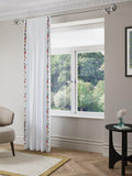 John Lewis posy embroidered voile panel 137x140cm (British brand)