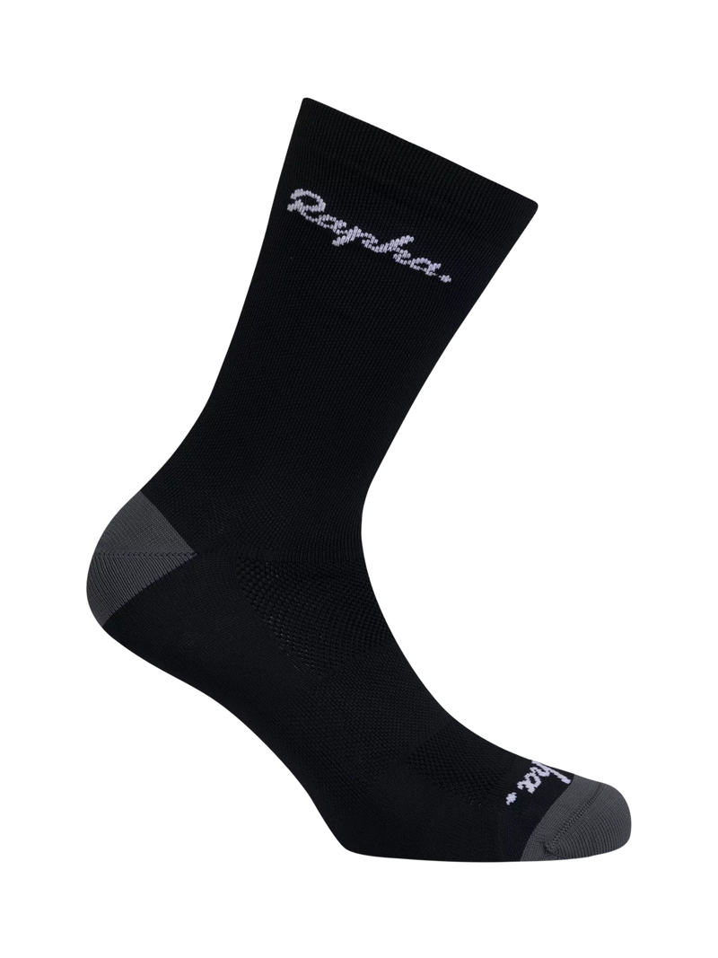 Rapha Logo Socks black sports socks 1 pair (British brand)