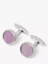 John Lewis Simon Carter Edward Amethyst Cufflinks- Buy online at McGrocer