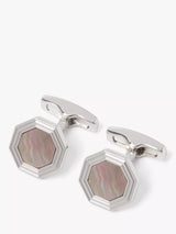 John Lewis Simon Carter Monty Mother of Pearl Cufflinks- Buy online at McGrocer