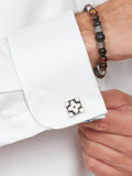 Simon Carter Alhambra enamel cufflinks (British brand)