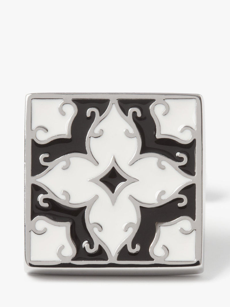 Simon Carter Alhambra enamel cufflinks (British brand)