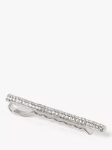 John Lewis Simon Carter Pave Crystal Tie Slide, Silver- Buy online at McGrocer