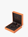 Simon Carter umbrella tie clip black/multi, imported from the UK
