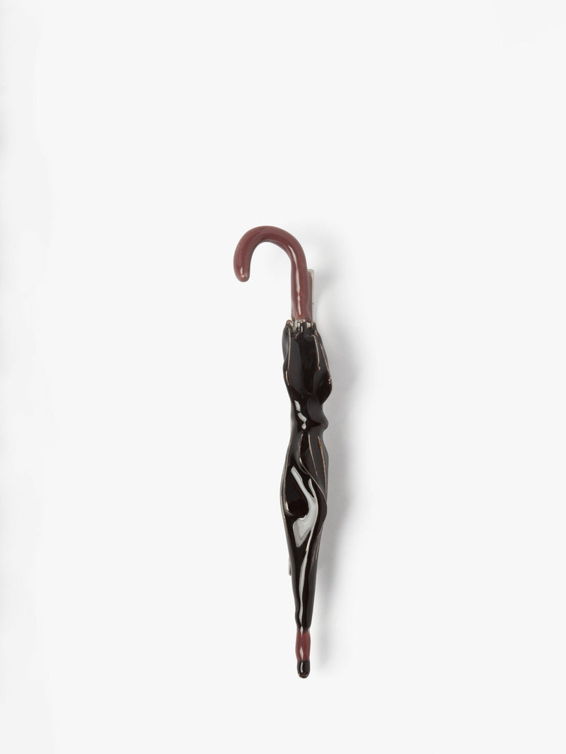 Simon Carter umbrella tie clip black/multi, imported from the UK