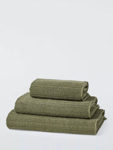 John Lewis John Lewis Textured Fringed Towels- Buy online at McGrocer