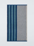 John Lewis Harlyn Stripe Towels blue, UK version