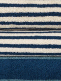 John Lewis Harlyn Stripe Towels blue, UK version