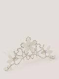 Monsoon Flora tiara hair comb silver - British product
