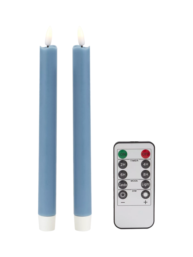 Addison Ross remote control LED candles set of 2 - British product