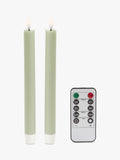 Addison Ross remote control LED candles set of 2 - British product