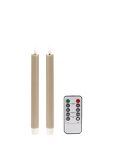 John Lewis Addison Ross Remote Control LED Candles Set of 2- Buy online at McGrocer