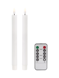 Addison Ross Remote Control LED Candles Set of 2