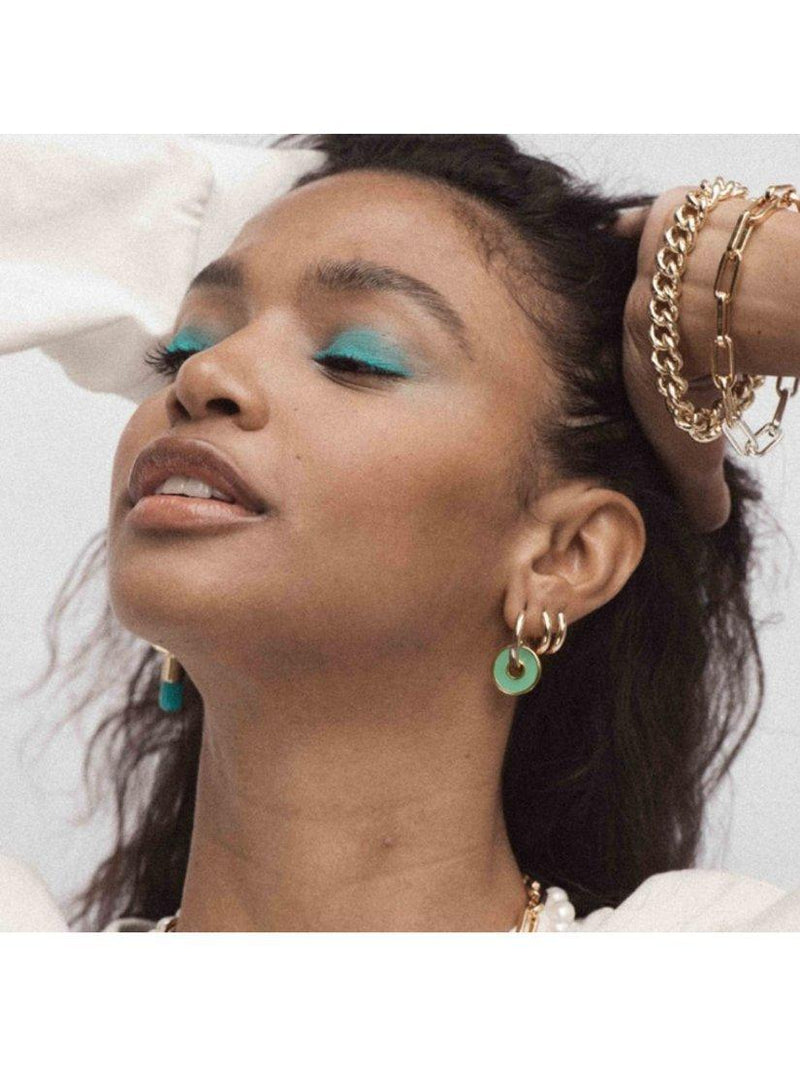 frkl. Hero mini hoop earrings 1.5cm, UK version