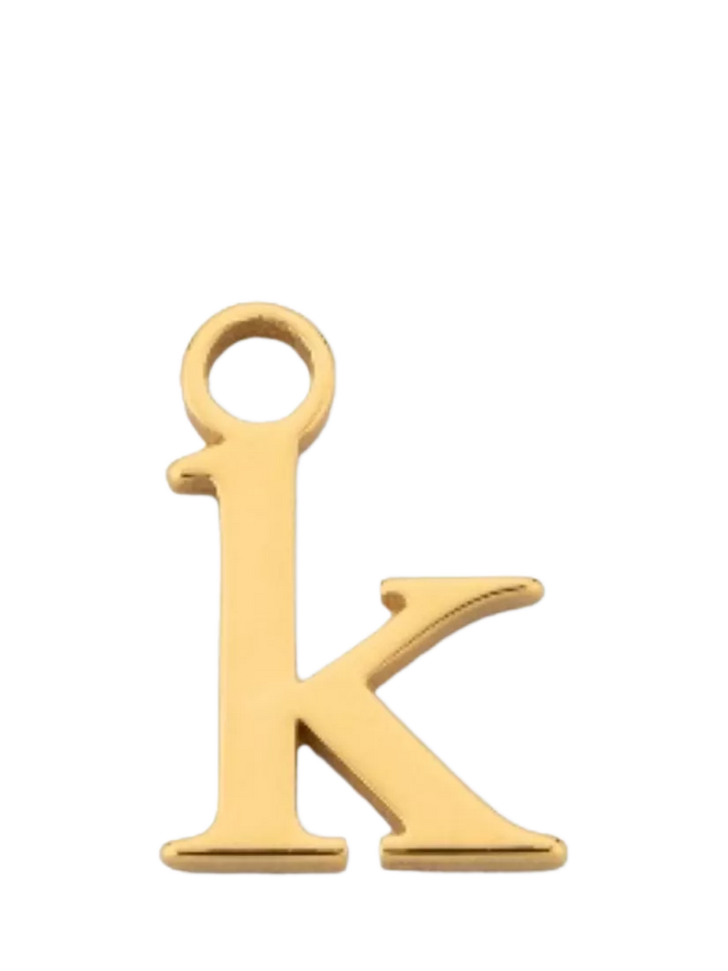 frkl. Lower Case Initial Charm Gold