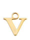 frkl. Lower Case Initial Charm, Gold, V