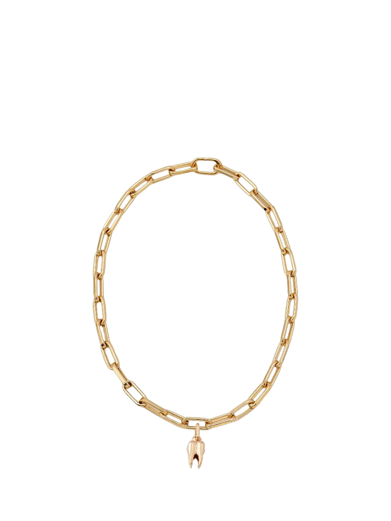 frkl. Sweet Tooth necklace gold 46cm, imported from the UK