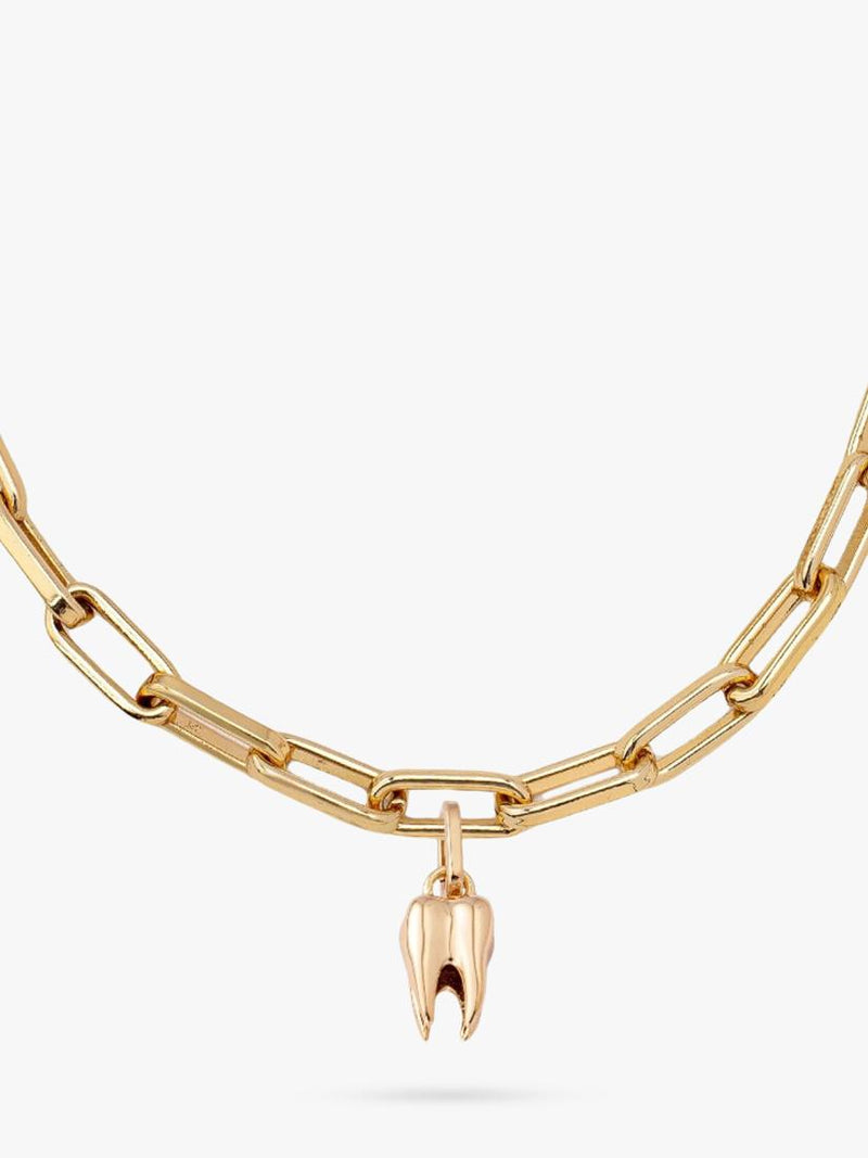 frkl. Sweet Tooth necklace gold 46cm, imported from the UK