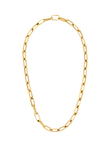 John Lewis frkl. Chunky Mega Necklace Gold Plated Chain Necklace 46cm- Buy online at McGrocer