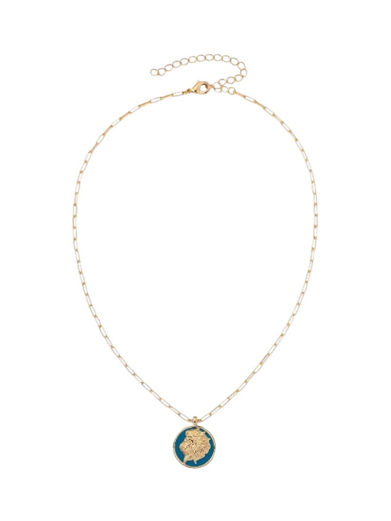 frkl. Star Sign Gold Zodiac Charm Necklace