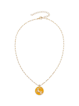 John Lewis frkl. Star Sign Gold Zodiac Charm Necklace- Buy online at McGrocer