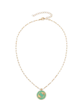 frkl. Star Sign Gold Zodiac Charm Necklace