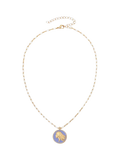 frkl. Star Sign Gold Zodiac Charm Necklace