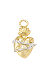 John Lewis frkl. Love Is Pain Gold Charm- Buy online at McGrocer