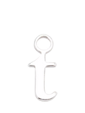 frkl. Lower Case Initial Charm, Silver, T