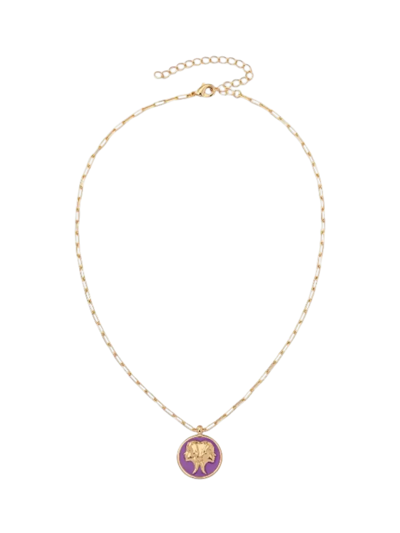 frkl. Star Sign Gold Zodiac Charm Necklace