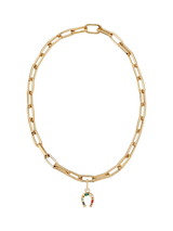 John Lewis frkl. Horseshoe Stack Necklace, Gold- Buy online at McGrocer
