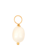 frkl. pearl drop charm 2cm gold plated, UK version