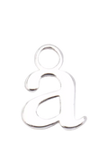 frkl. Lower Case Initial Charm, Silver, A
