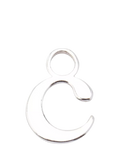 frkl. Lower Case Initial Charm, Silver, C