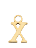 frkl. Lower Case Initial Charm, Gold, X