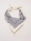 Phase Eight geometric print scarf cream 70cm (British brand)