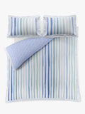 bluebellgray Sunday Stripe reversible duvet set double, UK version