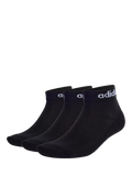 adidas ankle sport socks black 3-pack (British brand)