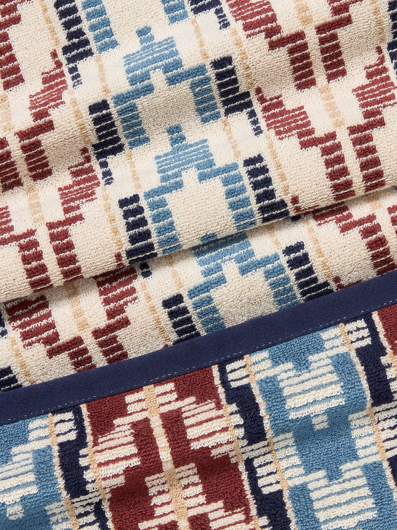 John Lewis Merida Chevron towels multi colour - British product