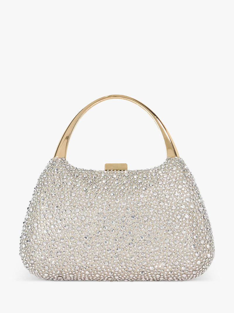 Dune London gold embellished clutch bag (British brand)